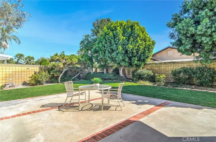 Step out back and dine Al-fresco on the brick lined Terrace!