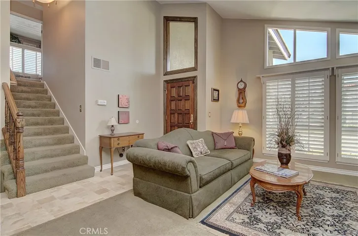 So much light and space is created with high ceilings and clerestory windows.