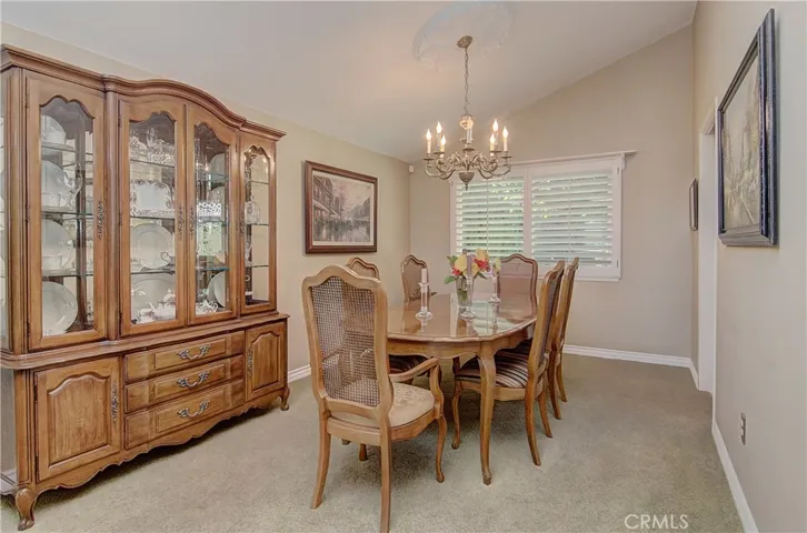 Huge dining space can accommodate table space for any occasion.