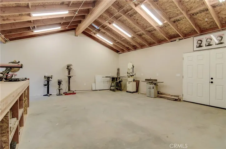 Another WOW here!...this amazing 600 SQ FT workshop offers so many options. Great for the contractor/handyman...or full office setup...could be incredible game room complete with pool table, bar, GIANT TV and more...this is a man cave on steriods! Prepped for bathroom too!