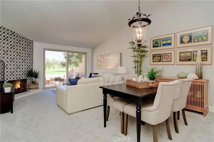 Great room accommodates it all:  Family, Friends, Food, Fun and Fireplace!