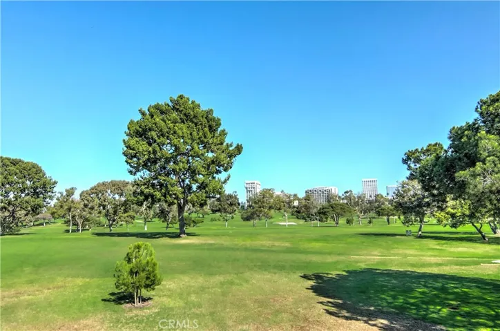 Golf course, city lights and fireworks too...what a view!