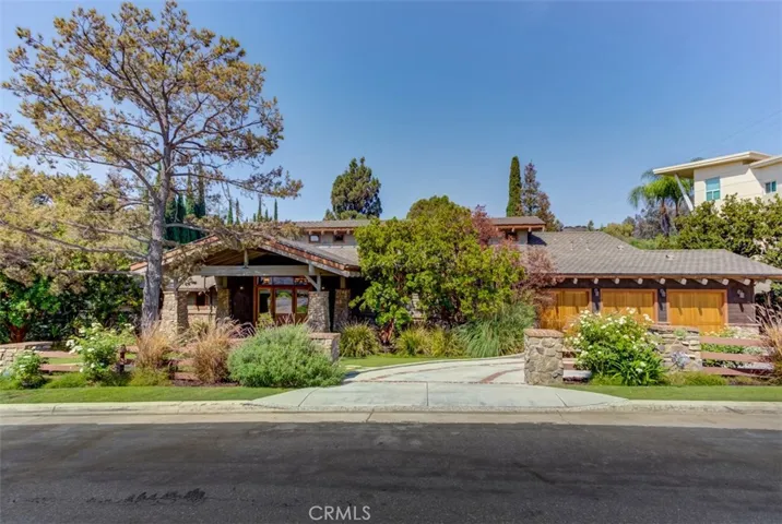 Contemporary Craftsman Front. Lot is 1/2 acre not all of the frontage is shown in this photo.