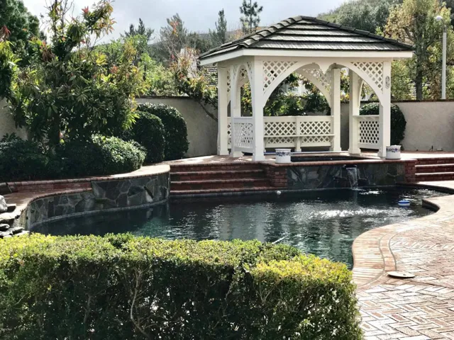 1 Backyard gazebo