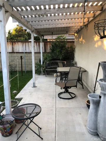 Just one of the patios to relax in