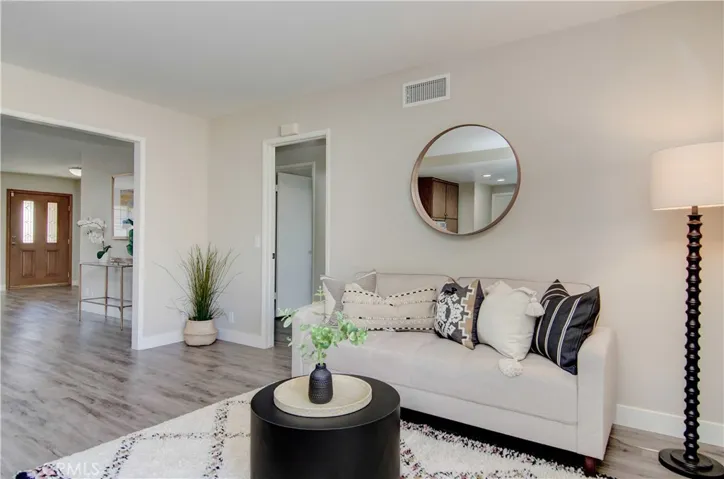 Be in the action happening from the kitchen in this family room space.