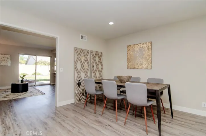 Multi-use space: Formal dining area, larger living room, play area, desk area...need any more ideas?
