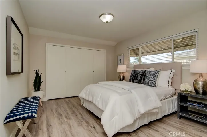 All 3 bedrooms are huge! Starting with the master right here.
