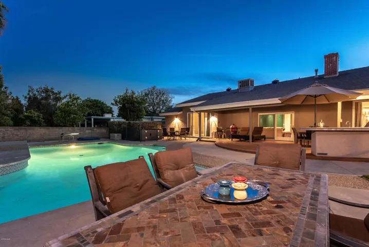 Backyard Sunset