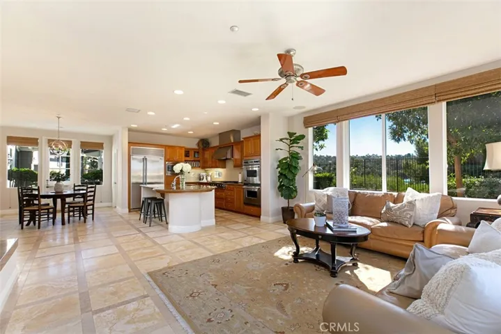 Just imagine the gatherings you will enjoy in this HUGE space Open to the Kitchen!