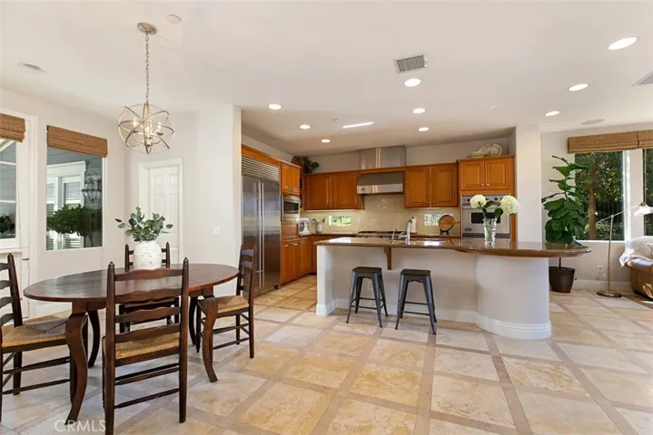 Welcome to the kitchen with plenty of room for a dining table