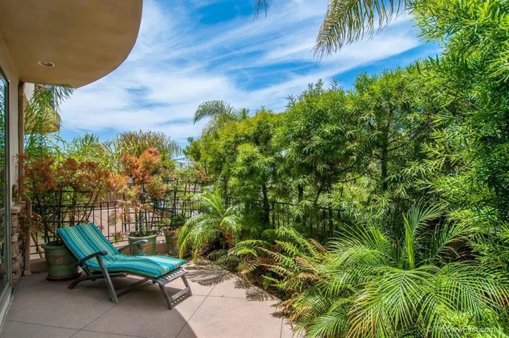 Relax on your private patio off of the master bedroom!!  It is a perfect area for sunbathing, morning coffee or perhaps your secluded jacuzzi!!