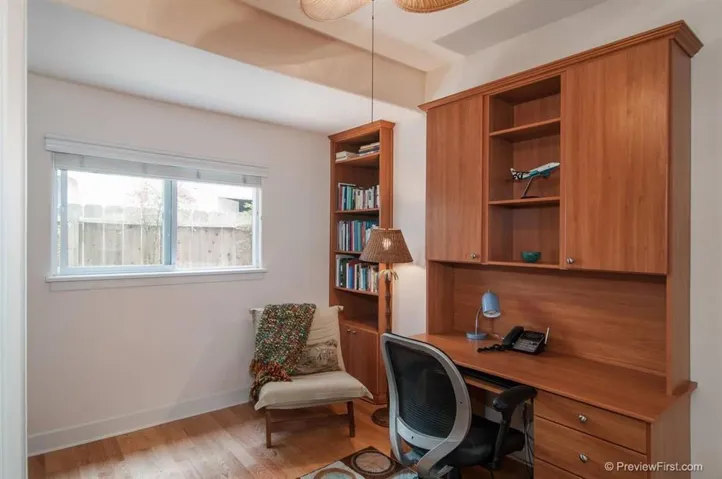 The third bedroom can serve as a perfect office!