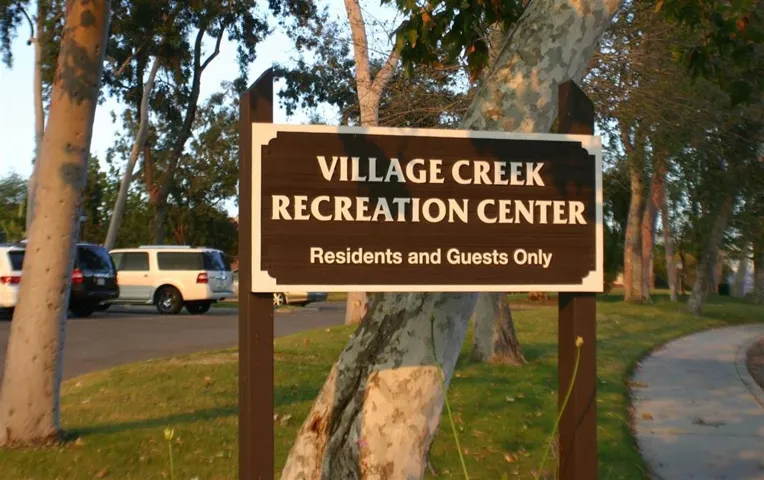 Village Creek HOA includes gated tennis courts, swimming pool and playground