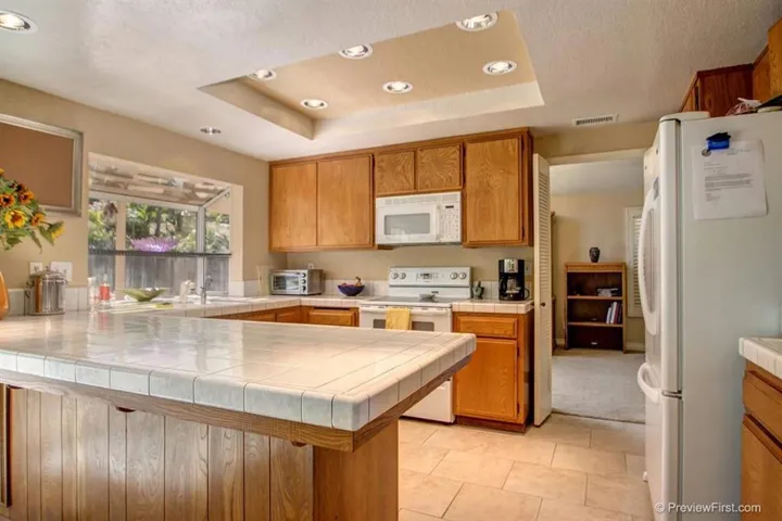 Light, Bright Kitchen with views of the Yard