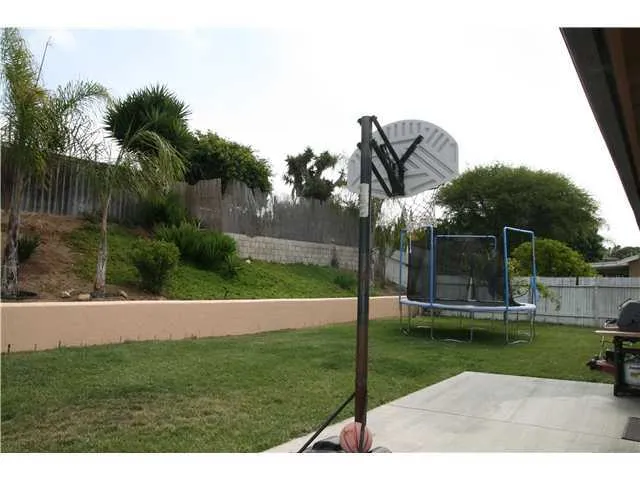 HUGE back yard, sloped garden area, large play area-perfect for entertaining/sports/or even a pool?