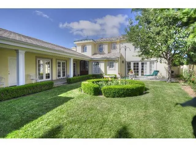 Beautiful private entrance and courtyard.