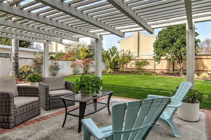 AHHHHH...Souther California living at it's best here with huge pool size yard and covered patio.