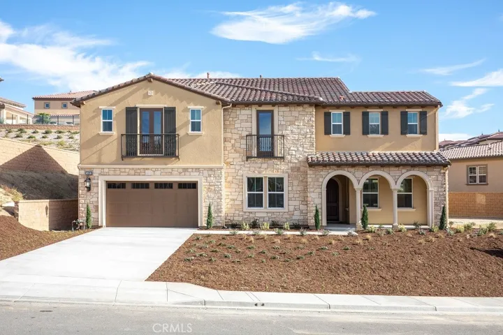 Front Elevation: Capistrano Tuscan.