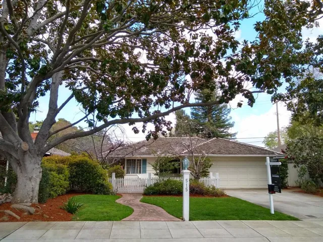 515 Rhodes Drive, Palo Alto, California 94303