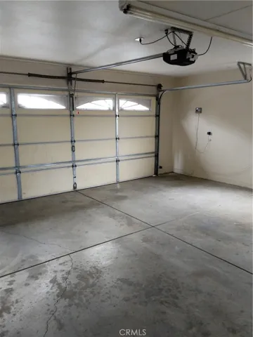 HUGE two car garage!