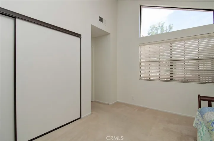 Second bedroom has huge wardrobe closet too.