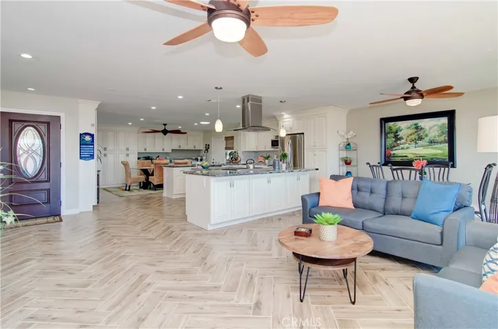OPEN FLOOR PLAN! This is a big wow. This is an entertainer's home for sure.