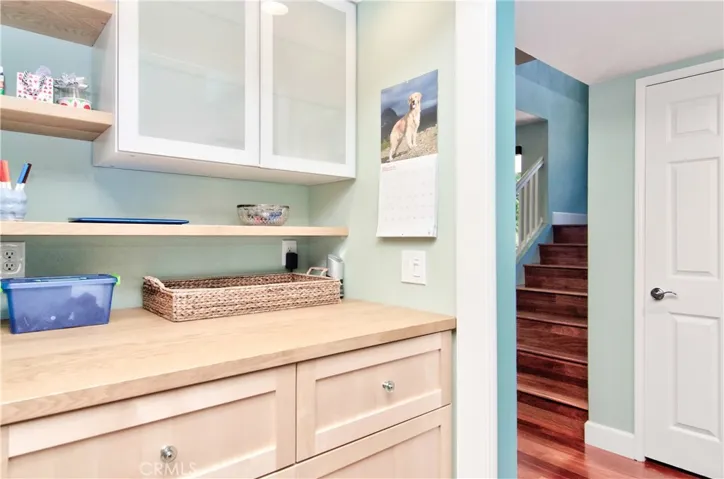 This family control center has everything to keep the household organized.
