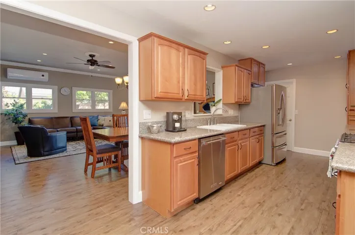 The kitchen is the hub of this home for sure...convenient, efficient and the chef is never far from the action.