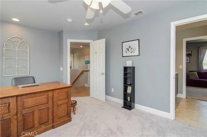 Upstairs bedrooms share spacious Jack and Jill bath...so many nice details and features in this great home.