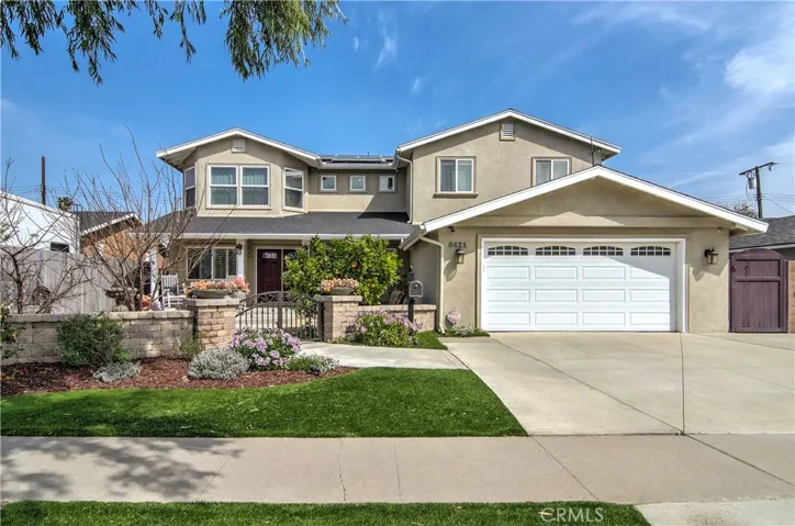 Stately presence with gated front yard, covered front porch, and inviting traditional details welcome you home with class...your guests too! EZ care turf is the icing on the cake!