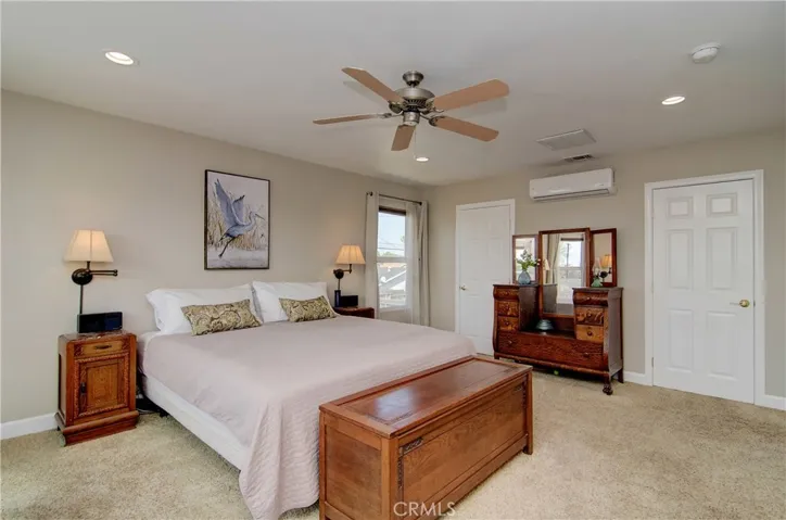 Now this is a sweet master suite!  Loads of room for king size bed, many furniture options, and...two walk-in closets!