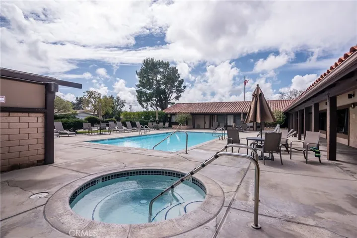 Community pool and spa