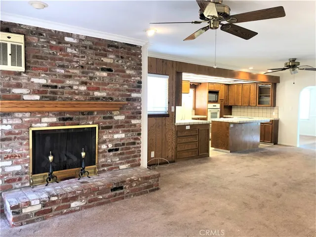 Kitchen view from family room