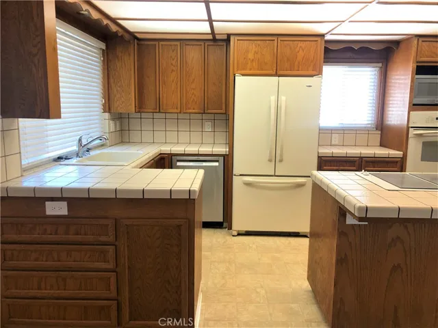 One side of kitchen