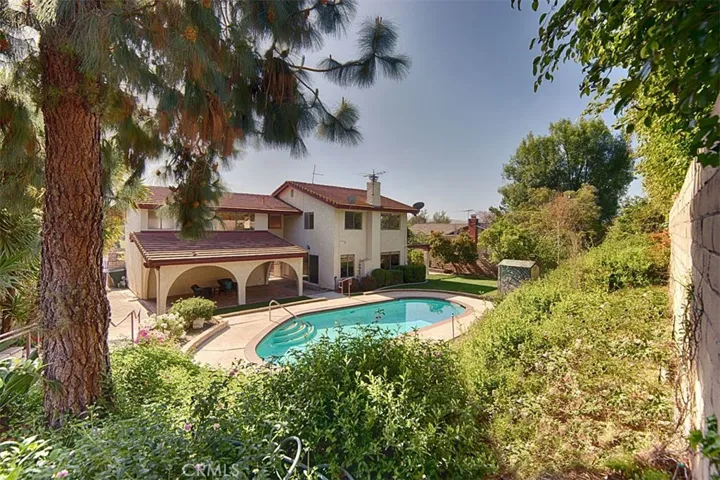 A large, 11,000, square foot lot, great for entertaining with 2 substantial patio areas too.