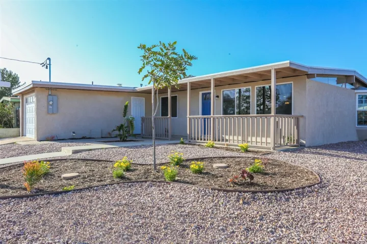 Big corner lot with easy care landscaping