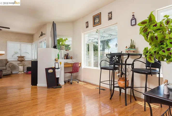 Desk and Breakfast Nook