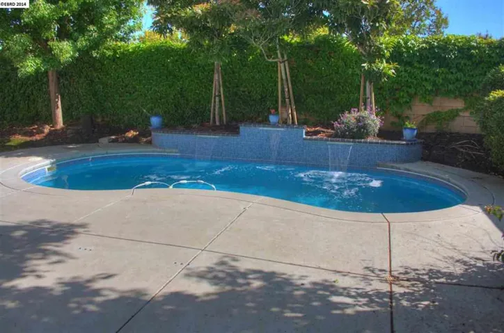 Large patio leads to great pool!