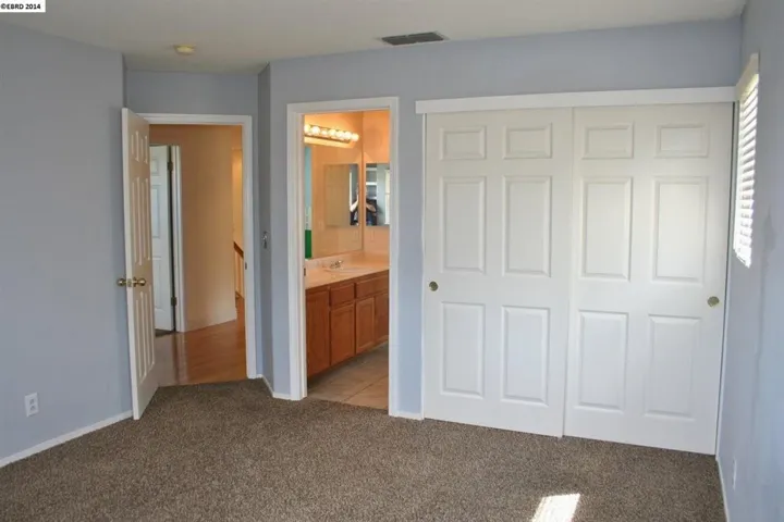 Has the other access to the Jack & Jill bathroom.