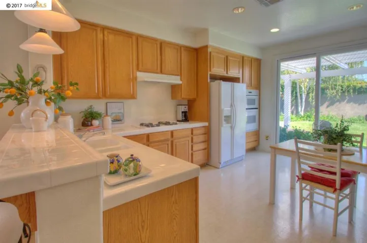 Spacious kitchen. Lots of work-space & eat in area!