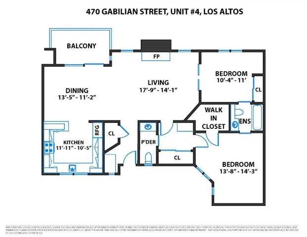 470 Gabilan Street 4, Los Altos, California 94022