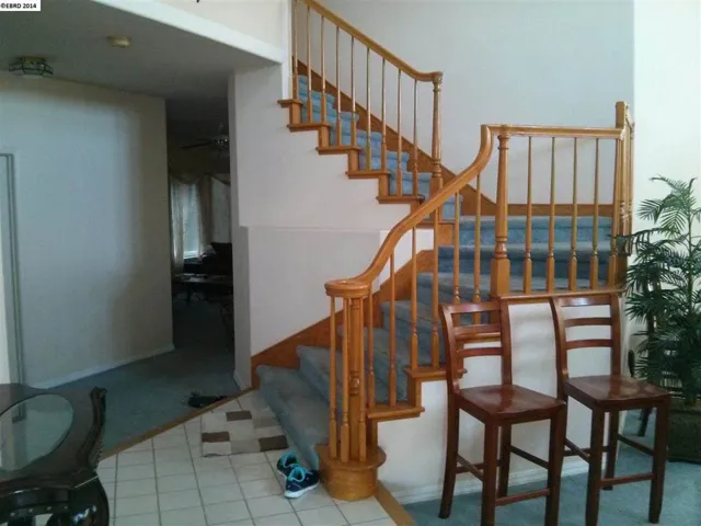 Beautiful wood stairs