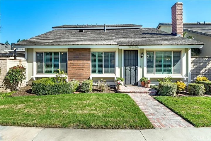 Front entrance of home