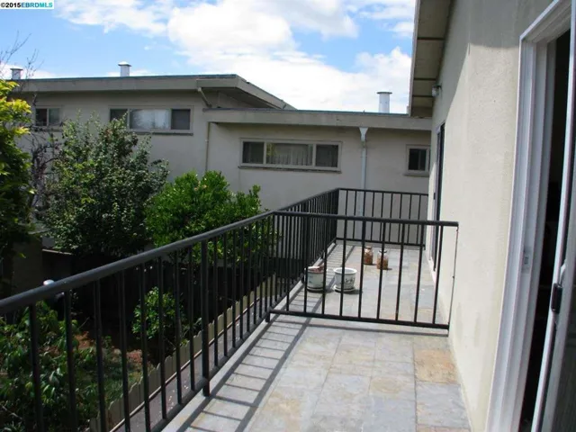 View of Balconies to Unit A & B
