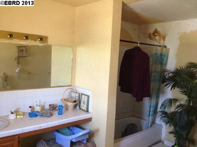 Upstairs Bathroom Damage