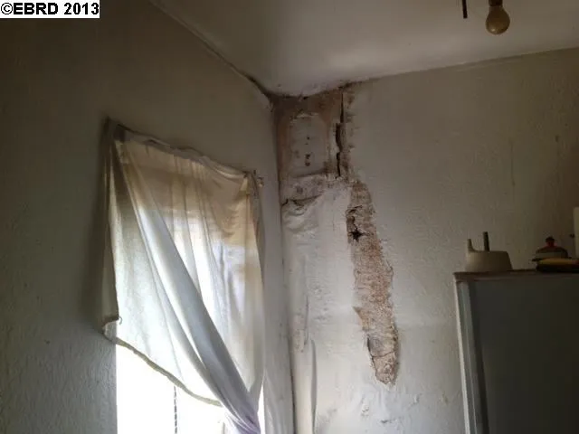 Kitchen Water Damage