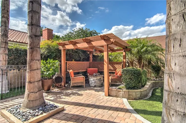 This yard with a concrete slab and 220 electrical is also ready if you would like to add a spa.