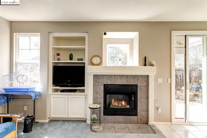 Gas Burning Fireplace