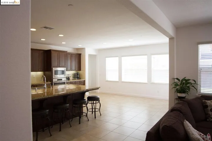 Large area for another dining table